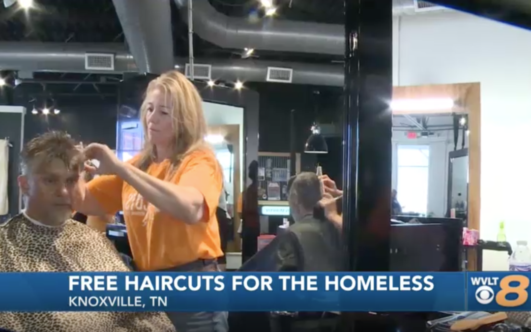 Care Cuts offers free haircuts, food, clothes for the homeless